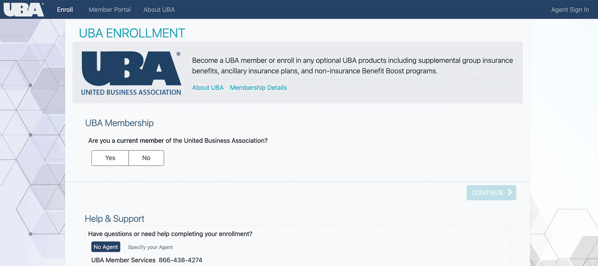 UBA Enrollment
